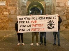 Falange Toledo, falangistas conmemoración de la fundación de Falange Española
