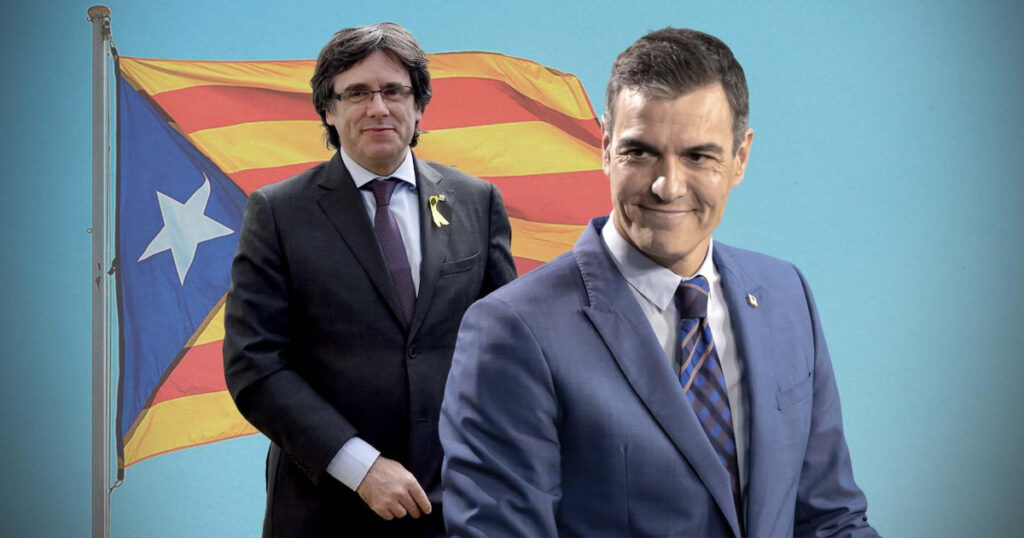 Las bases del golpista Puigdemont bloquearán a Pedro Sánchez
