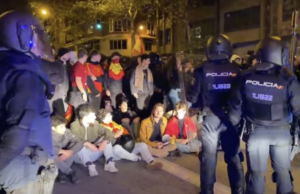 La Policía de Pedro Sánchez llena de sangre las calles de España