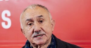 El secretario general de UGT llama a la violencia contra los patriotas de Ferraz