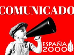 España 2000 muestra su apoyo a la candidatura de La Falange en las elecciones europeas