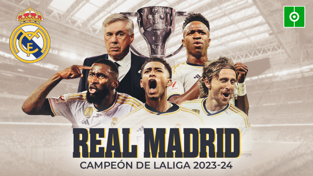 El Real Madrid campeón de Liga y aspirando a la Champions